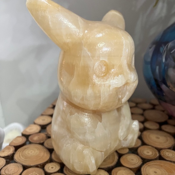 Large Orange Calcite Pikachu!! - Picture 2 of 8
